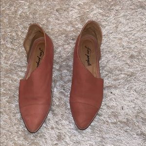 Free people royale flat red/orange size 38